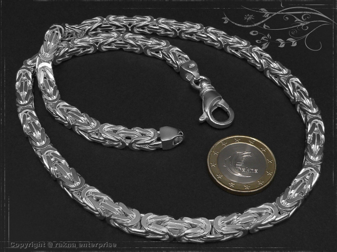 Königsketten 925 Silber Breite 6mm 
